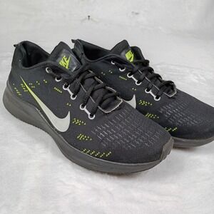 Nike Downshifter 10 Mens Running Shoes Black‎ Volt Green Sneakers